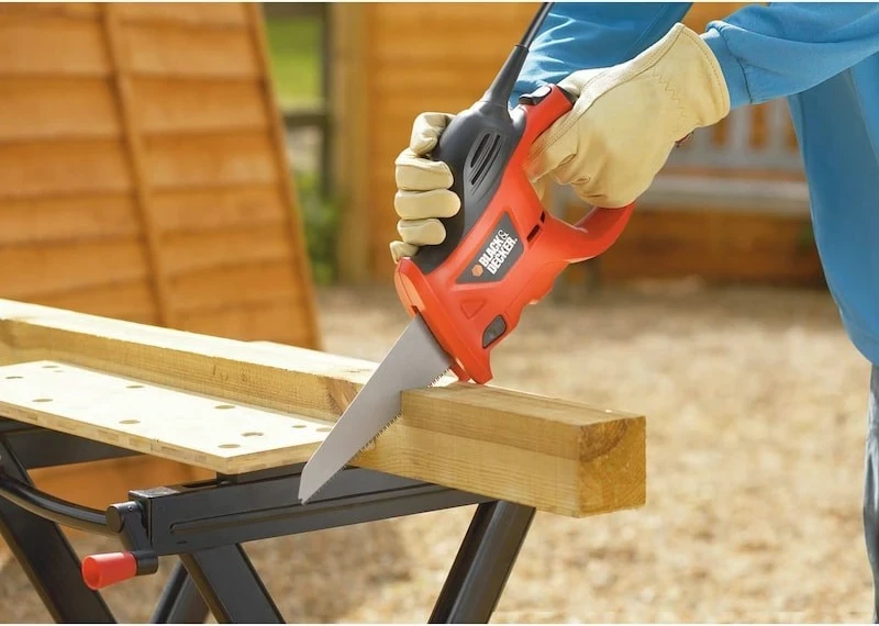 Sharrë dore elektrike BLACK+DECKER KS880EC-QS, teh 23.9 cm, portokalli