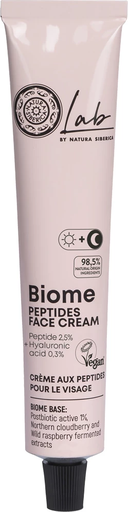 Krem fytyre për femra Natura Siberica Lab Biome Peptide 50ml