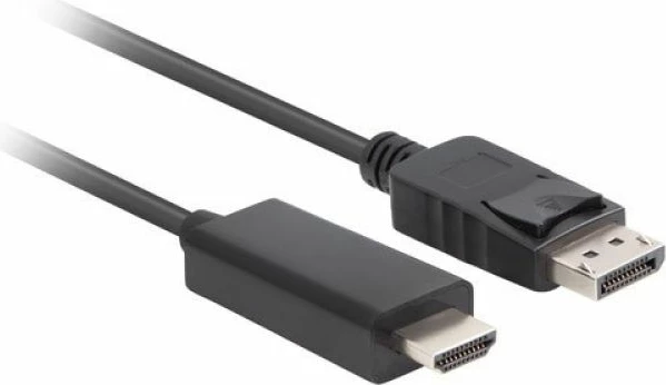 Kabllo DisplayPort në HDMI Lanberg CA-DPHD-11CC-0030-BK, 3m, e zezë