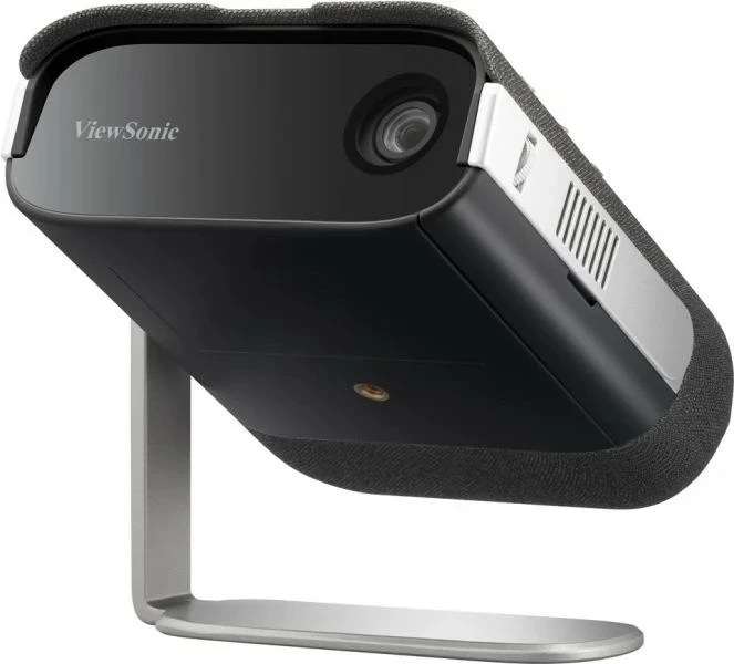 Projektor portativ Viewsonic M1S, LED, WVGA, 16 GB, i zi, argjendtë