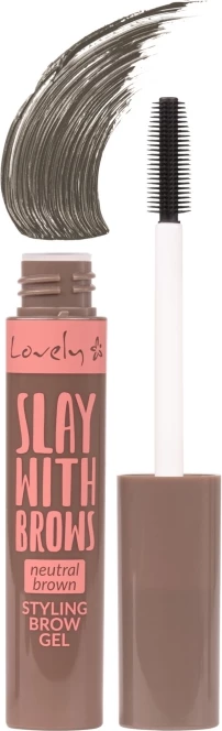 Xhel për vetulla Lovely Slay with Brows Styling Brow Gel 01 për femra, 3.1g