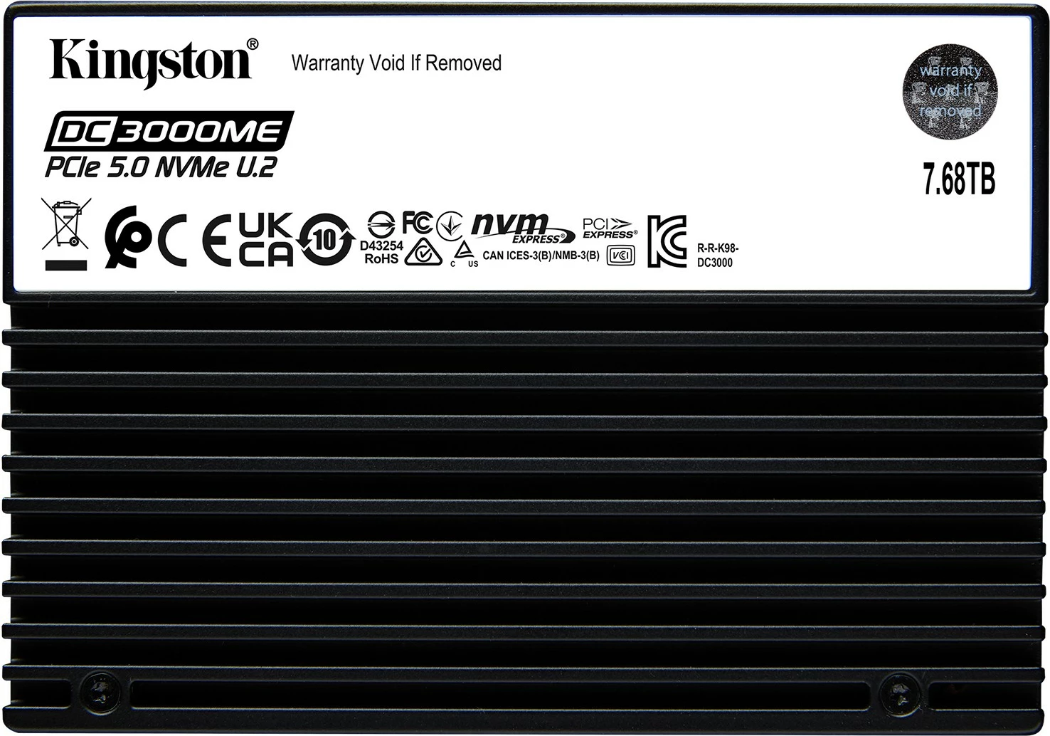 SSD Kingston DC3000ME 7.68TB U.2 PCIe 5.0, për servera
