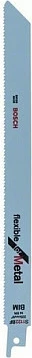 Fletë sharrë Bosch Flexible for Metal S 1122 BF, për metal, blu/argjendtë