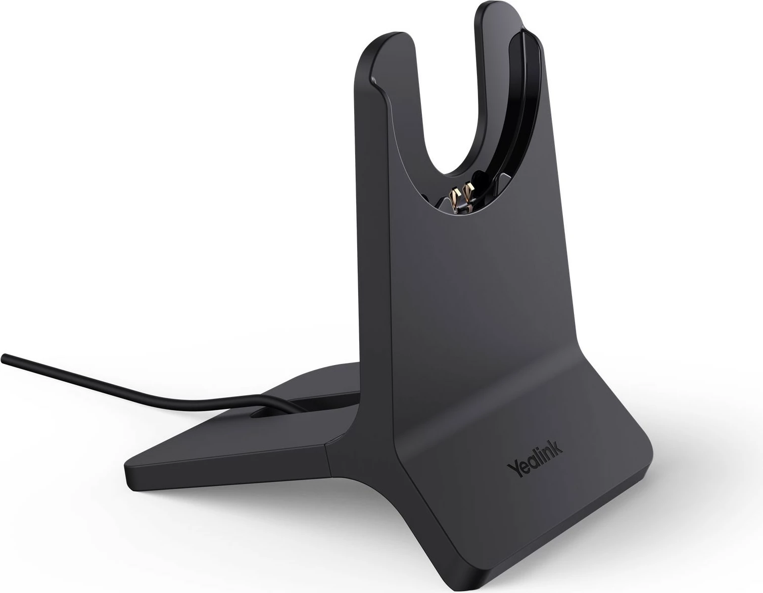 Qëndrim karikues Yealink për BH70/WH64 Hybrid, i zi