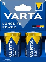 Bateri alkaline VARTA Longlife Power Mono D (LR20), 2 copë