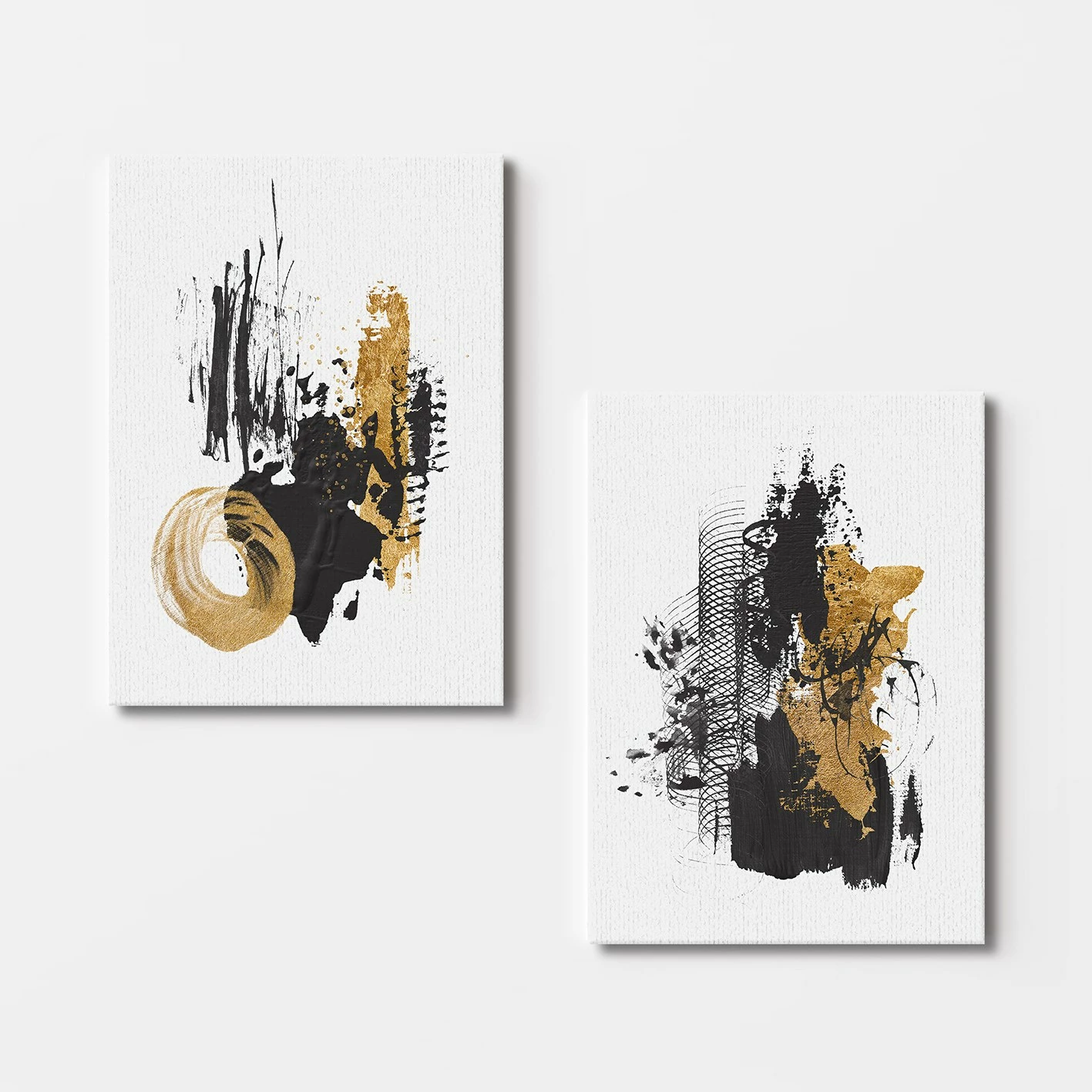 Pikturë dekorative në kanavacë (2 copë), Wallity, 2KNV4263, 50x70cm