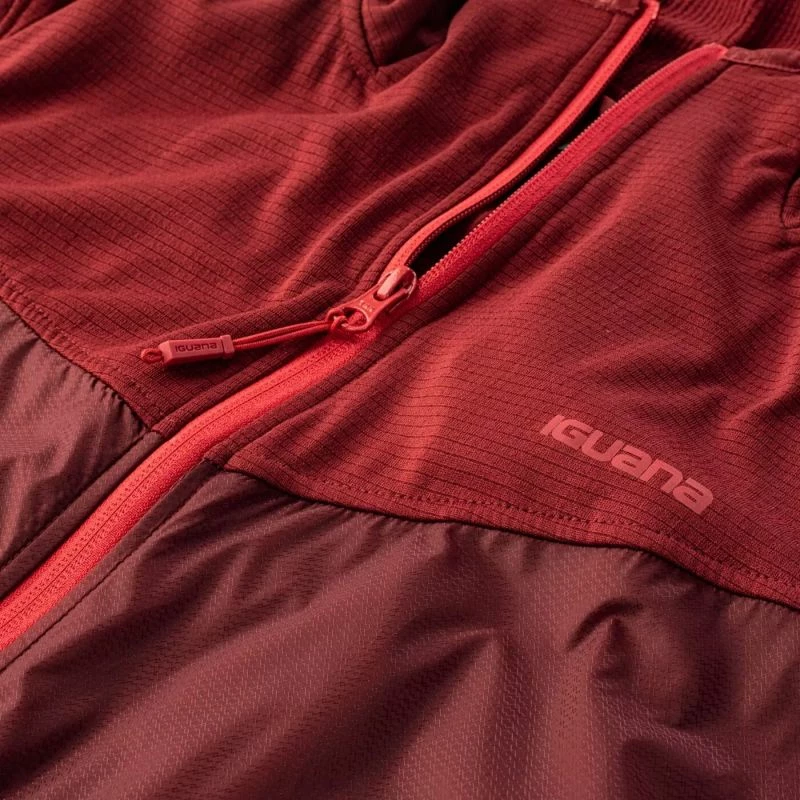 Duks me kapuç Iguana për meshkuj, i kuq