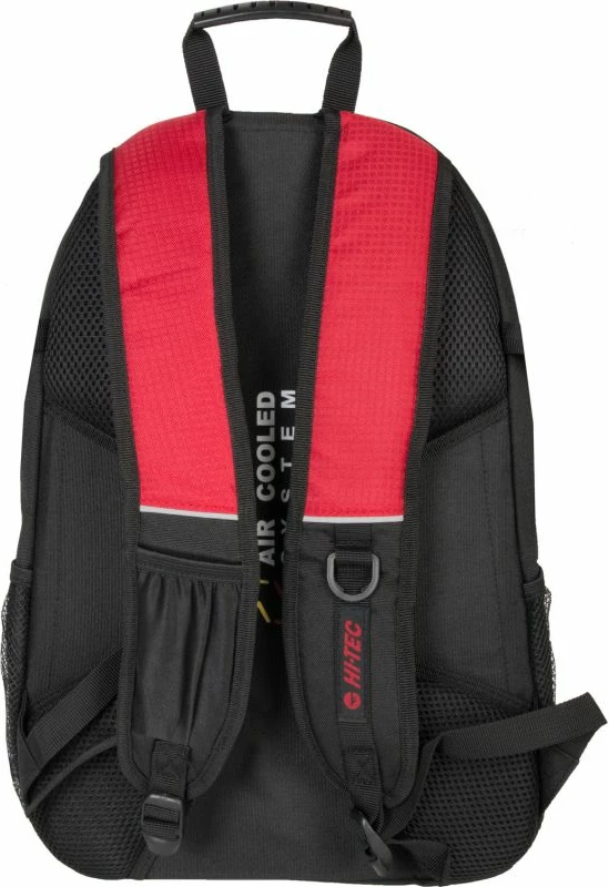 Çantë shpine për turizëm Hi-Tec Mandor, 20 L, e kuqe dhe e zezë