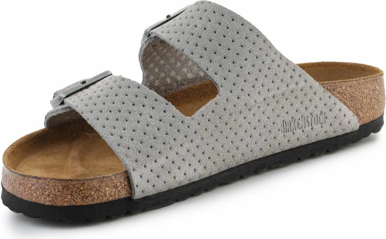 Flip-flops Birkenstock femra, gri/argjend