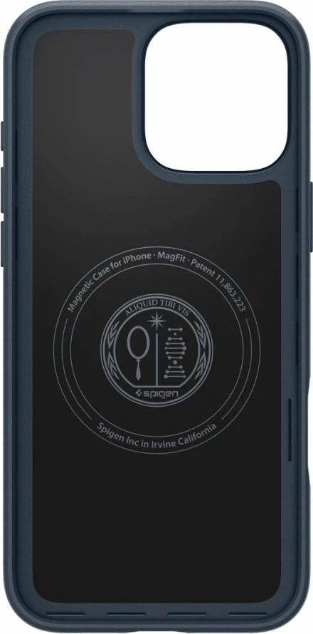 Mbështjellës Spigen Thin Fit MagSafe për iPhone 16 Pro, Gri e errët