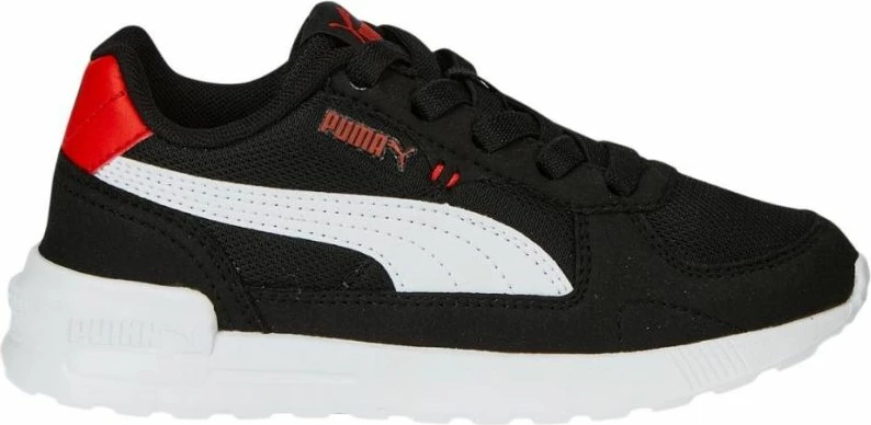 Atlete për fëmijë Puma, të zeza dhe të kuqe