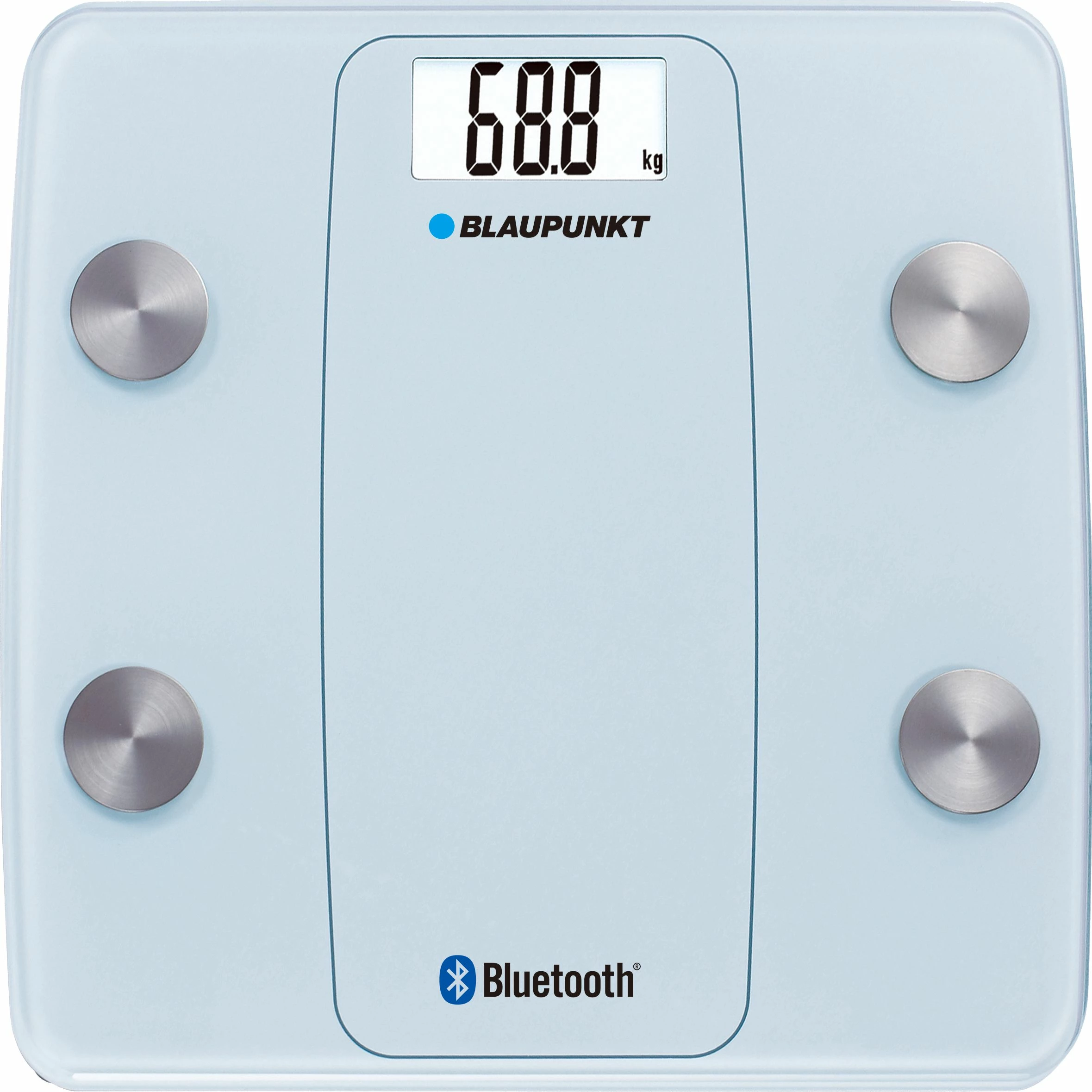 Peshore banjo Blaupunkt BSM711BT 180 kg Bluetooth, analizë përbërjeje trupore e bardhë