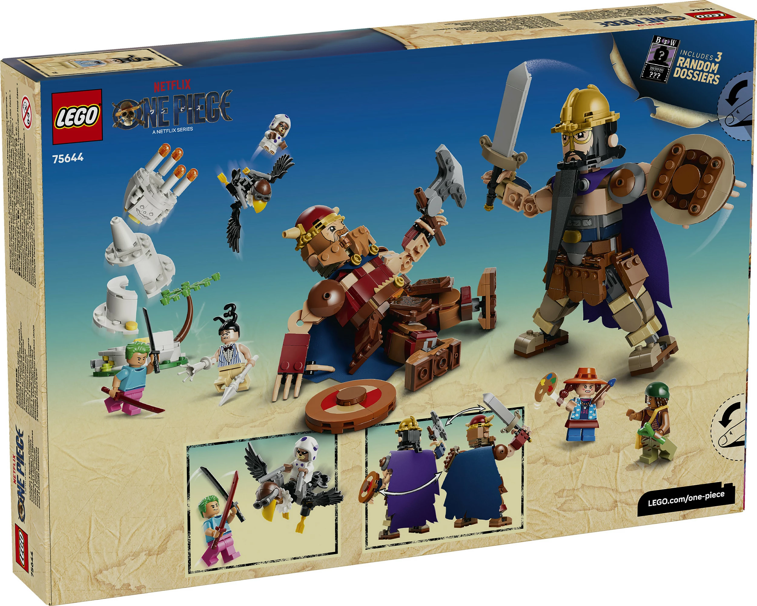 Set LEGO One Piece 75644 Woogey vs. Boogey, 733 copë, 9+