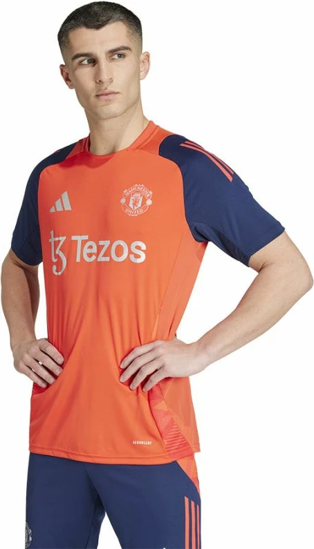 Fanellë stërvitjeje për meshkuj adidas, portokalli