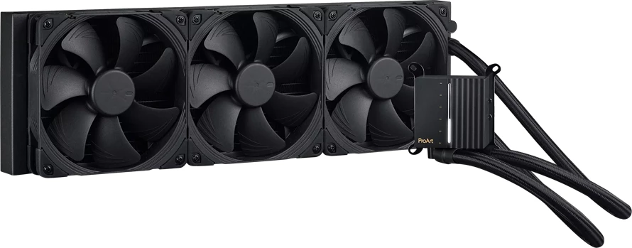 Ftohës AIO për CPU ASUS ProArt LC 420, radiator 420mm, 3x140mm Noctua NF-A14 industrialPPC-2000 PWM, i zi