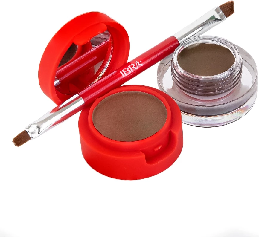 Pomadë & pluhur për vetulla Ibra Brown 7g