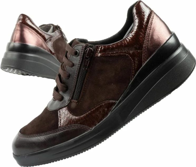 Atlete platforme për femra Scholl, kafe