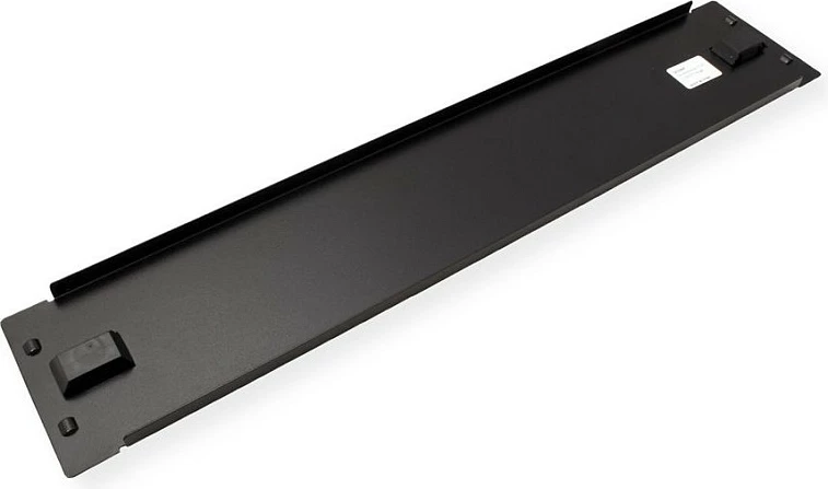 Panel i verbër për rack ROLINE 26.30.0001, 19", 2U, çelik, i zi