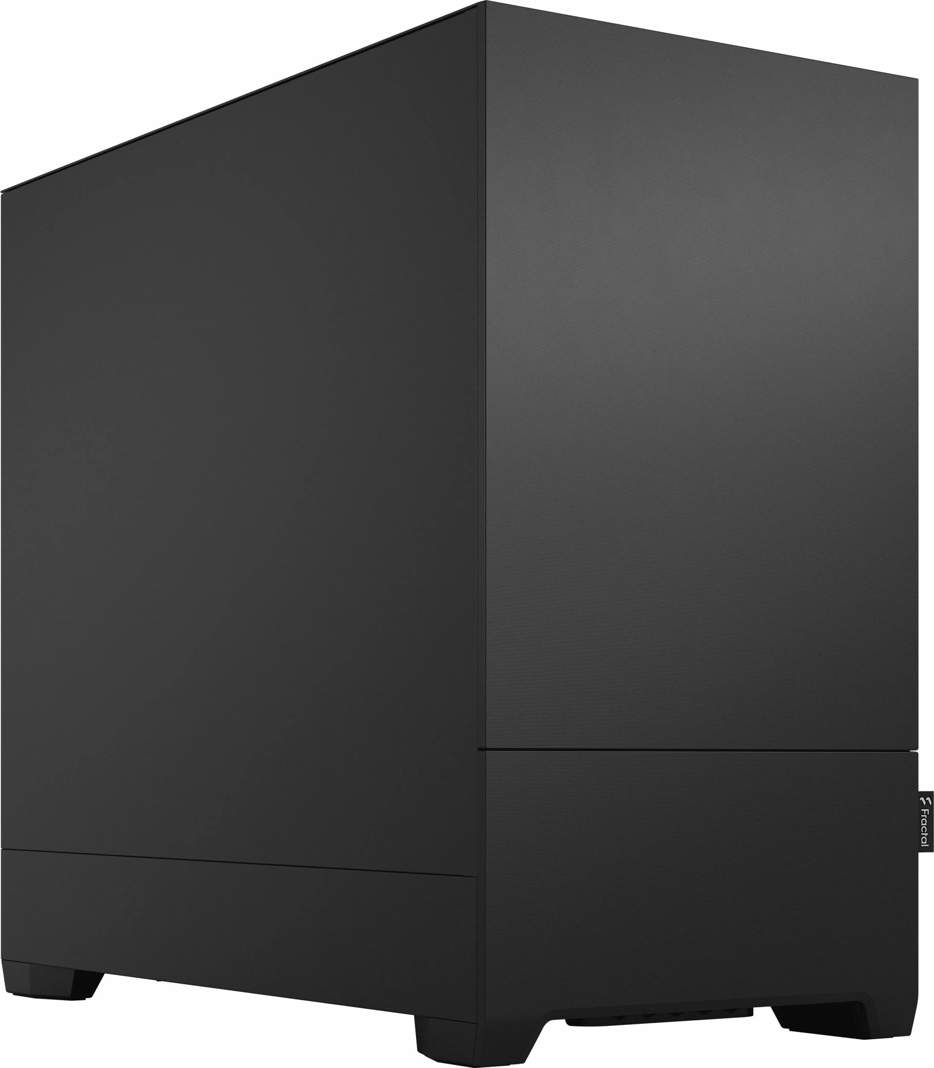Kasë Fractal Design Pop Mini Silent Solid FD-C-POS1M-01, Mini Tower Micro-ATX/Mini-ITX, 3x120mm ventilatorë, pa dritare, e zezë