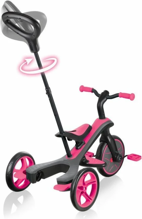 Bicikletë për vajza Globber Explorer Trike, ngjyrë vjollcë