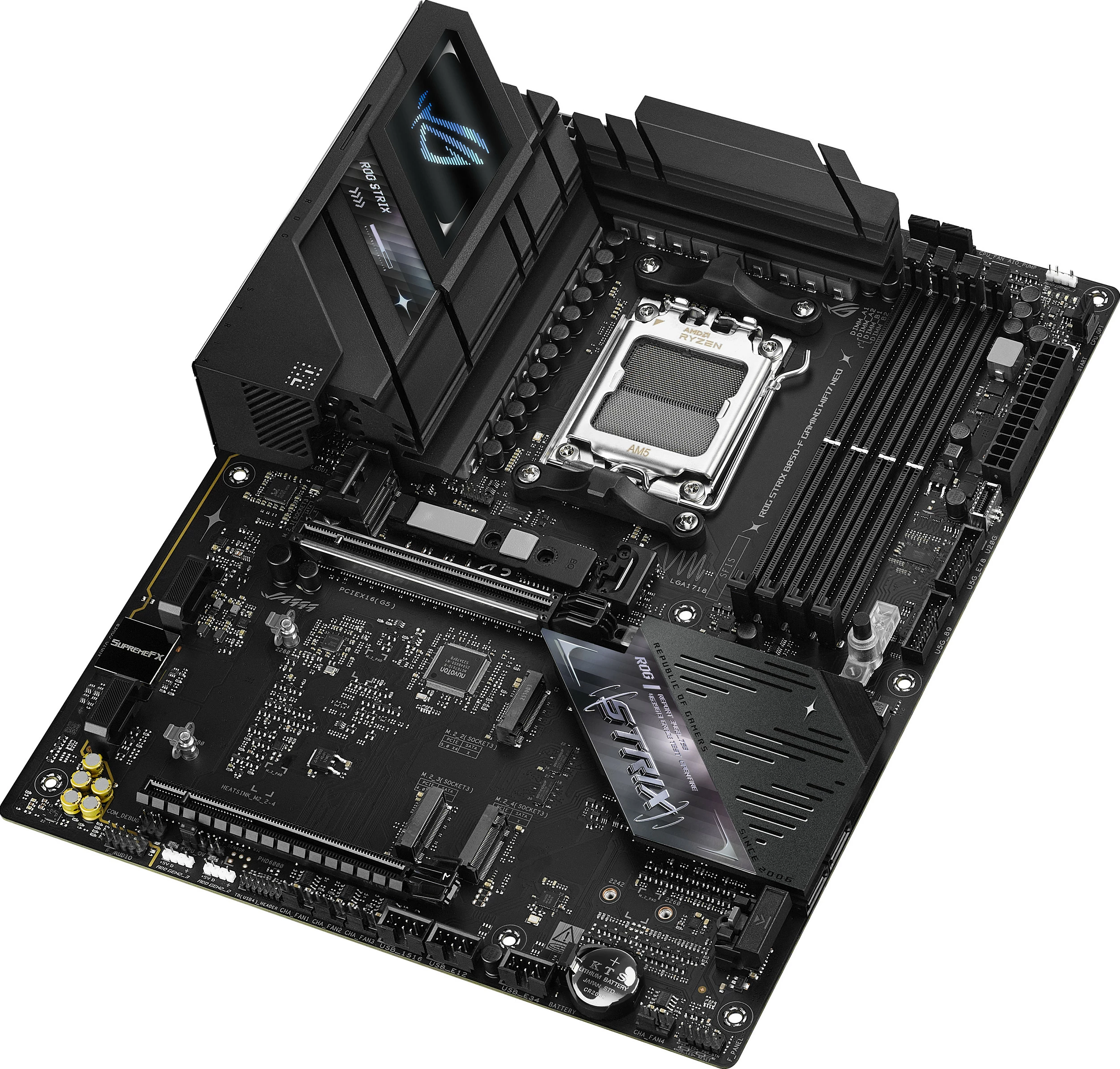 Pllakë amë ASUS ROG STRIX B850-F GAMING WIFI7 NEO, Socket AM5, DDR5, ATX