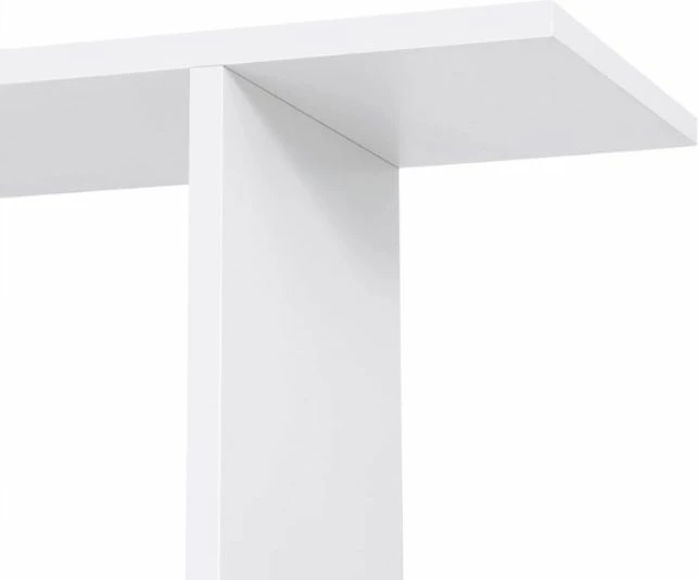 Raft librash VASAGLE LBC61WT, 6 nivele, 70 x 24 x 190.5 cm, bardhë