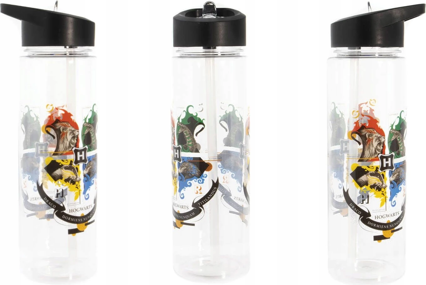 Bidon uji Pyramid Harry Potter Crest 700 ml, transparent