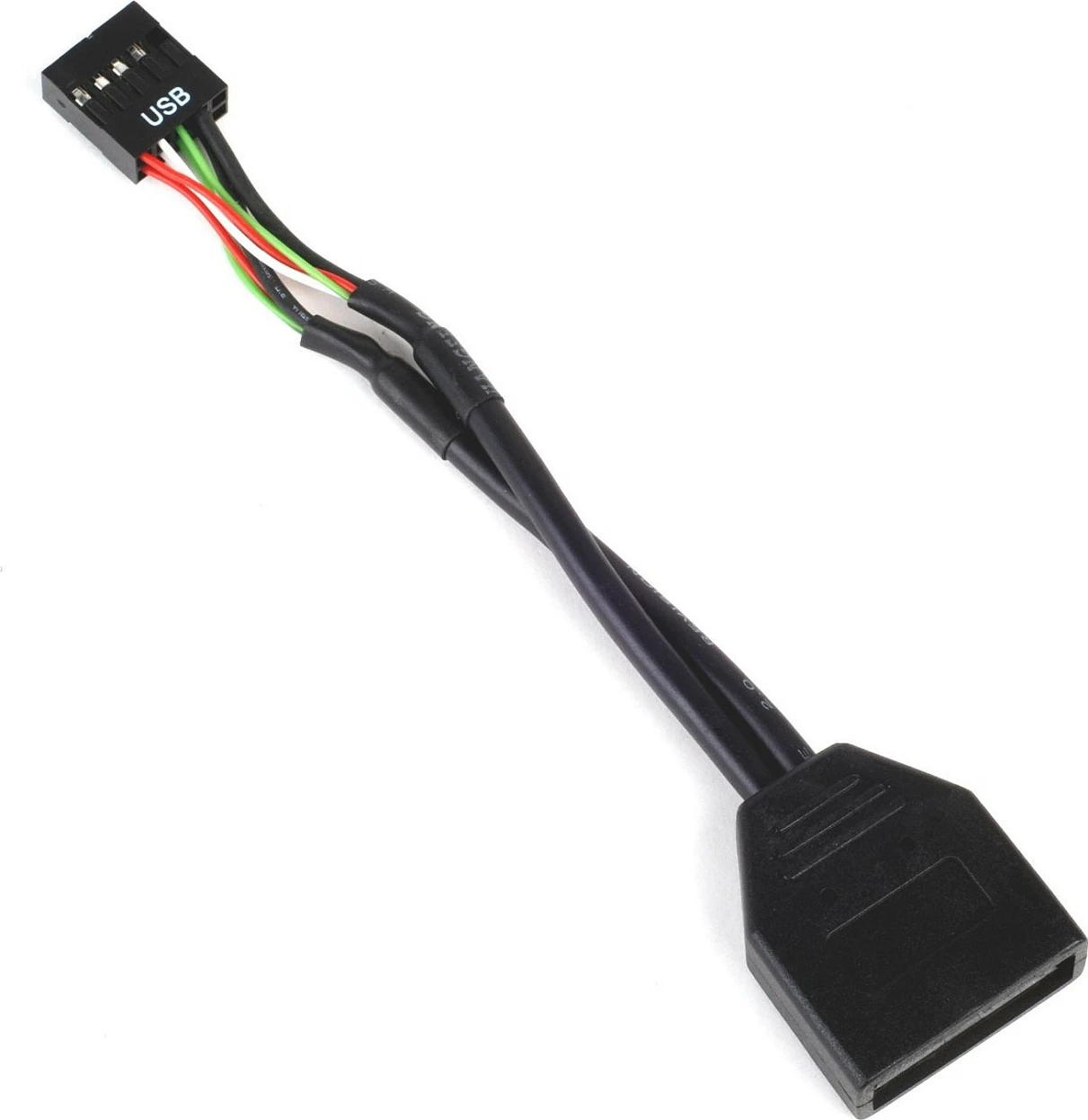 Kabllo adapter USB SilverStone G11303050-RT, USB 3.0 në USB 2.0, e zezë