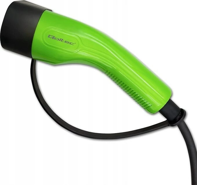 Karikues portabil për makina elektrike Qoltec 52470, Type 2, 3.5 kW, LCD