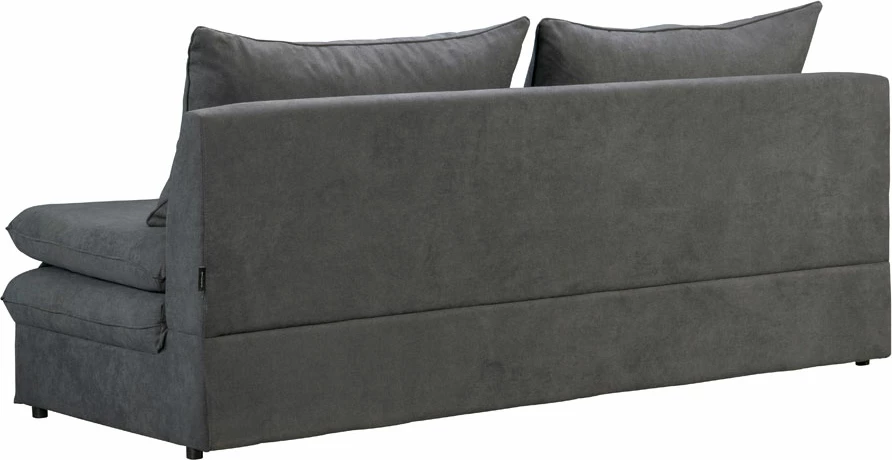 Krevati divan GIRASOLE, 3 vende, ngjyrë antracit ASTI 19, 200x87x90