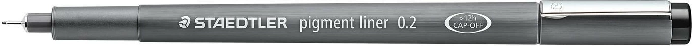 Laps teknik STAEDTLER Pigment Liner 308 0.2mm, i zi, gri