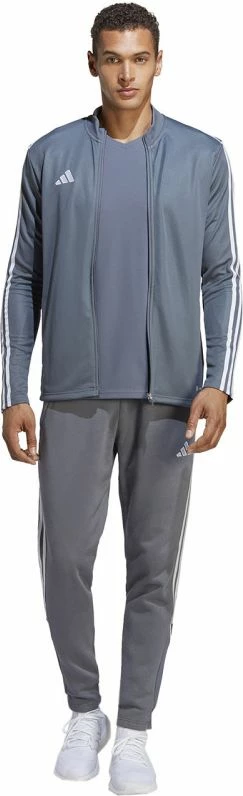 Pantallona sportive adidas për meshkuj, ngjyrë gri [Madhësia: S]