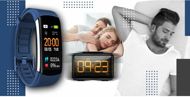 Smartwatch Giewont, zi e kaltër e errët