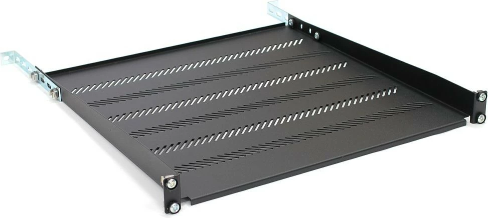 Raft për kabinete rack Digitus TN-19-450-1U-BK, 1U, 483x450mm, i zi
