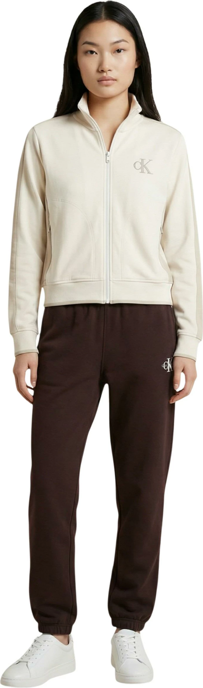Duks për femra Calvin Klein Jeans LV047E226G, bezhë e çelët [Madhësia: L]