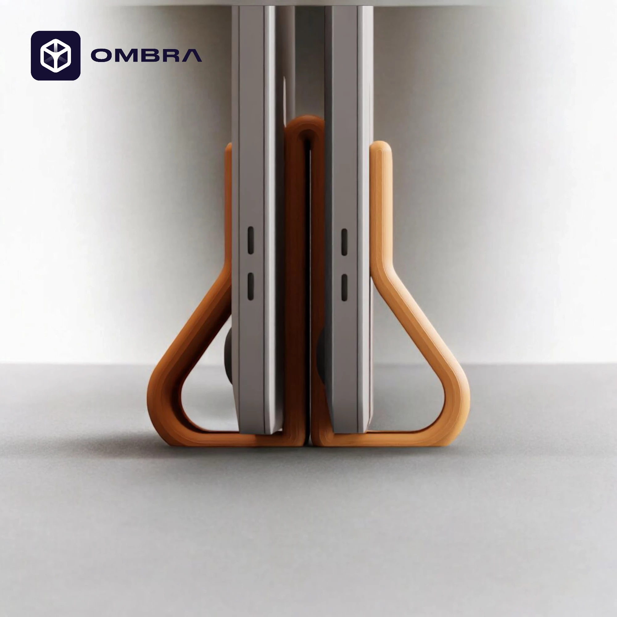 Stand Dual Vertikal për Laptop "Closed MacBook Stand"