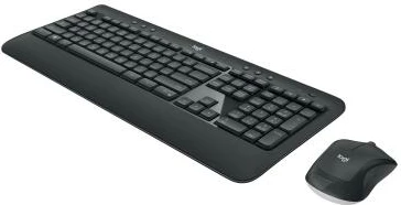 Combo tastierë dhe Maus, Logitech MK540 (920-008685 920008685), wireless USB, US layout, me mbështetëse pëllëmbësh, zi-bardhë, set