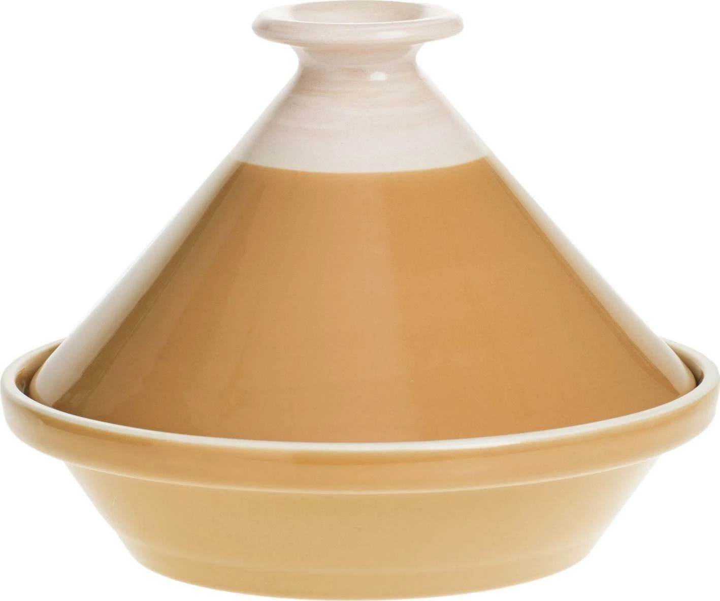 Enë gatimi tagine Secret de Gourmet Moroccan, Ø28 cm, H21.5 cm, qeramikë, mustard
