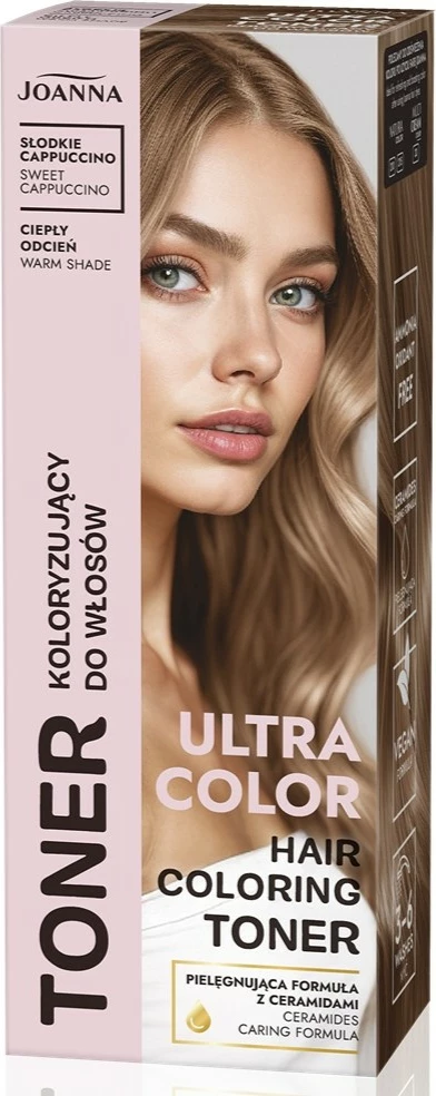 Toner për flokë Joanna Ultra Color për femra Sweet Cappuccino 100ml