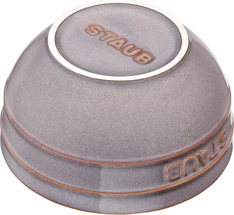 Filxhanë ceramike STAUB 700 ml, të hirtë, set prej 4 copë
