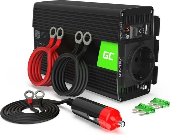 Inverter Green Cell INV03DE, 12V/230V, 500W/1000W, i zi