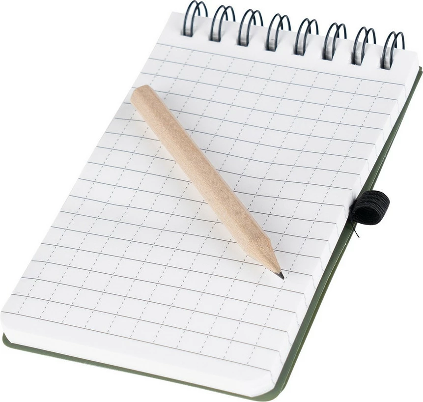 Fletore Fosco Industries Notebook waterproof small with pencil