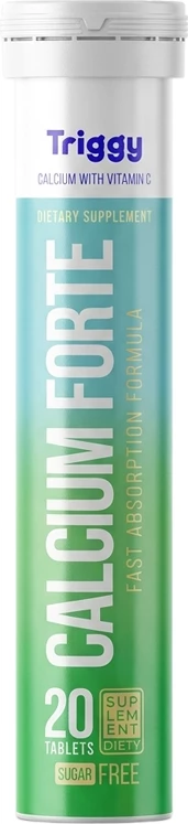 Vitamina Calcium Forte – Kalcium për Kocka të Forta (20 tableta eferveshente)