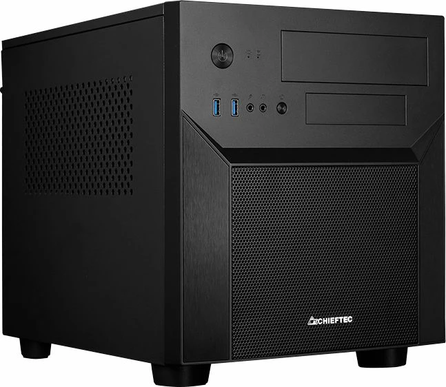 Kasë Chieftec Mesh ProCube CI-02B-OP mATX Cube Tower, e zezë