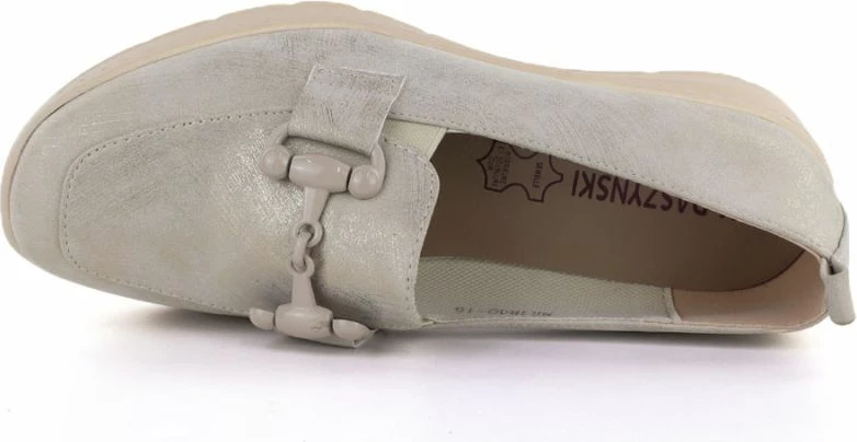 Këpucë platforme për femra M. Daszyński MR1840, të arta