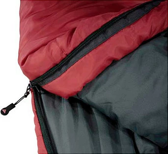 Thes gjumi High Peak TR 300, 3-sezonësh, 5°C komfort, i kuq/gri