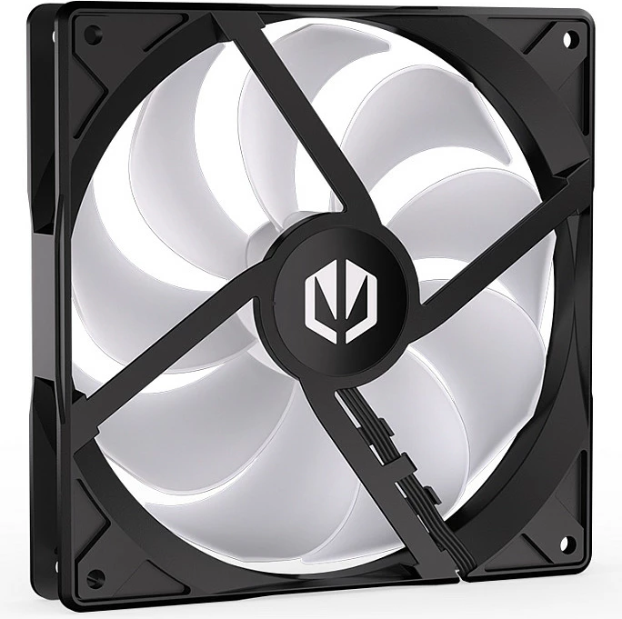 Ventilator për kasë Endorfy Stratus 140, 140mm, ARGB, i zi
