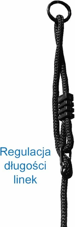 Luhatëse rrjetë për fëmijë e të rritur Inny, zi e kaltër