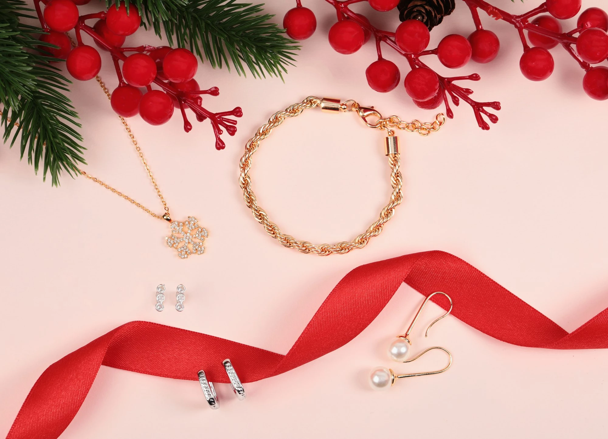 Kalendar advenit Elika Silver, përzierje charms, argjend dhe ar, 31x32x4cm, set