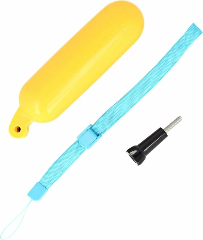 Dorezë lundruese për kamera sportive Hurtel GoPro SJCAM, e verdhë